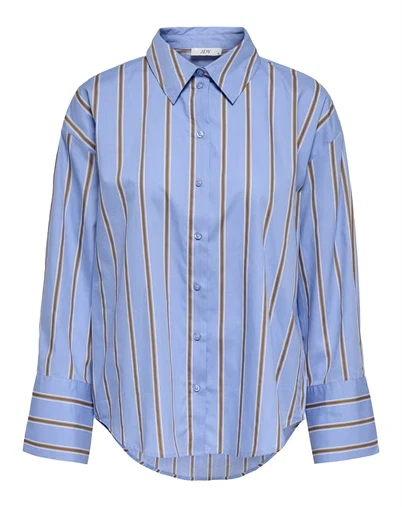 JDY - JDYSerena Skjorte - Bel Air Blue/Golden Brown